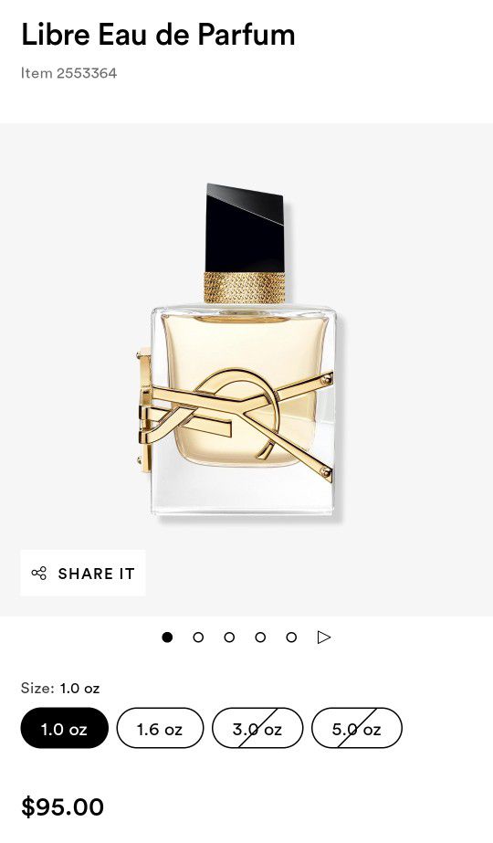 Yves Saint Laurent Eau De Parfum 1.0