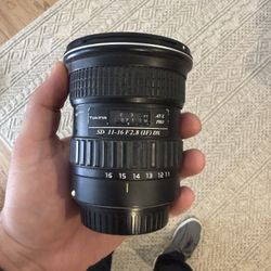 Tokina 11-16 F2.8 Canon EF Mount