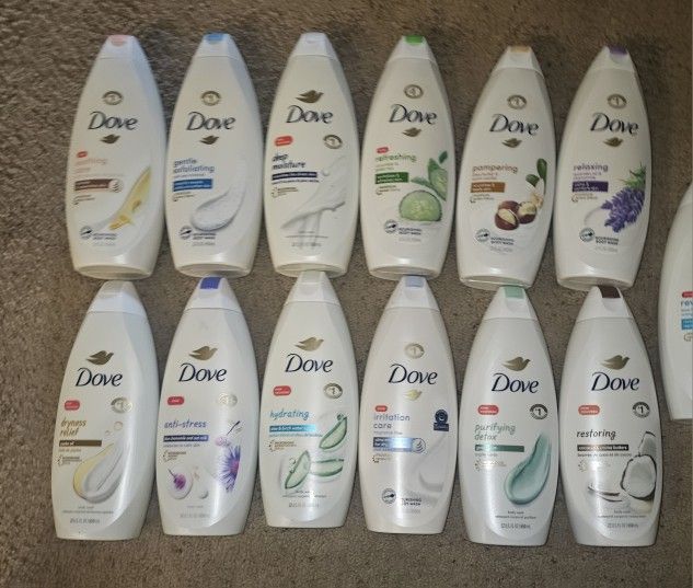 3 Dove Men Or Women Body Wash