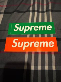 Supreme bogo stickers