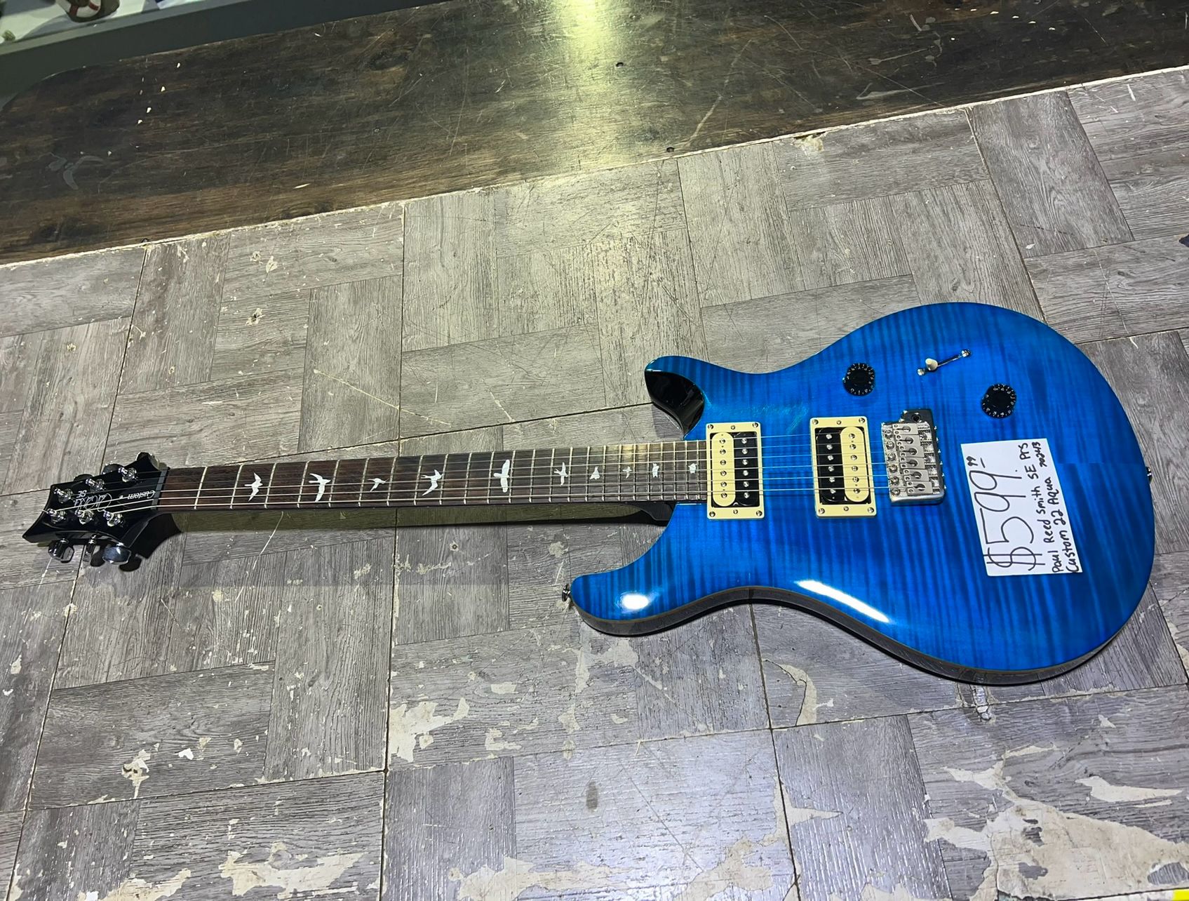 Paul Reed Smith SE Prs Custom 22 Aqua guitar pick up only other guitars for sale as well
