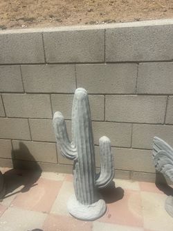 New Cactus made out of cement