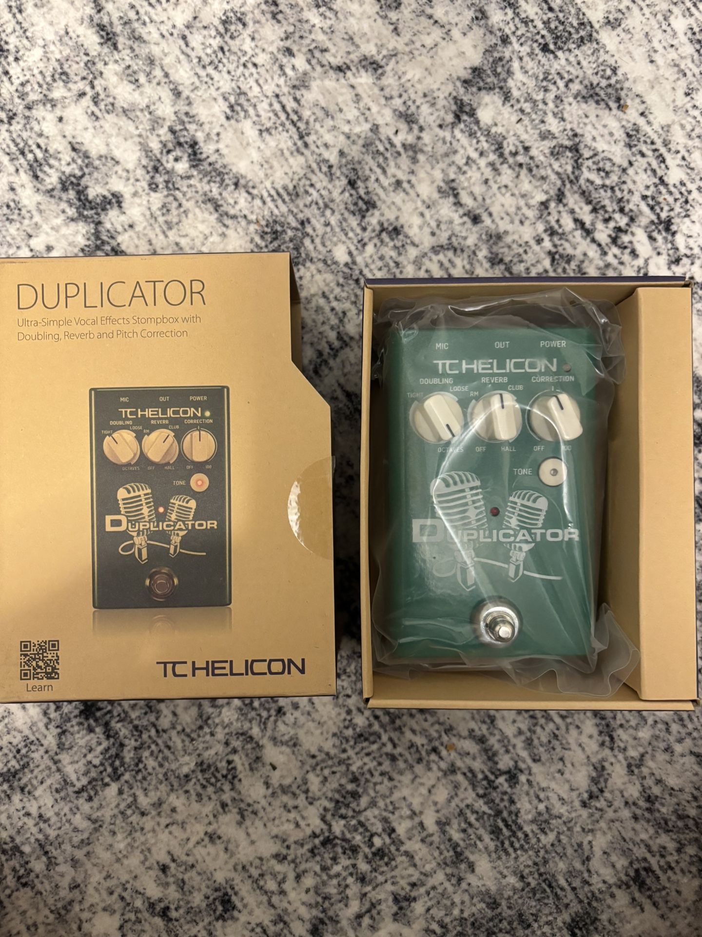 TC helicon Duplicator Vocal Effects  Pedal 