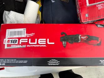 Milwaukee M18 FUEL Super Hawg Right Angle Drill