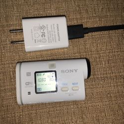 Sony HDR-AS100V Waterproof GoPro Camera And Camcorder Included Charger