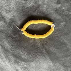 Yellow bracelet