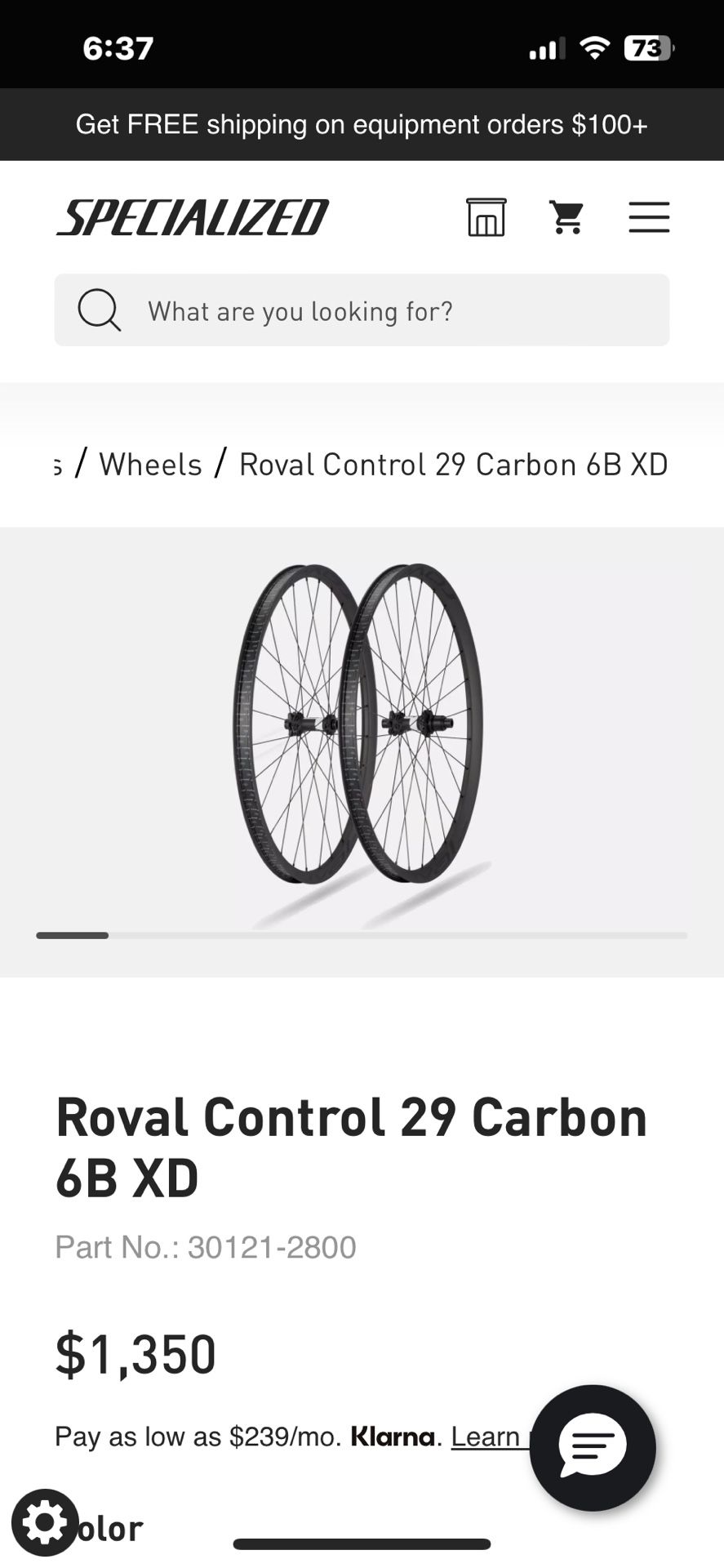 Specialized Rival Control 29 Carbon
