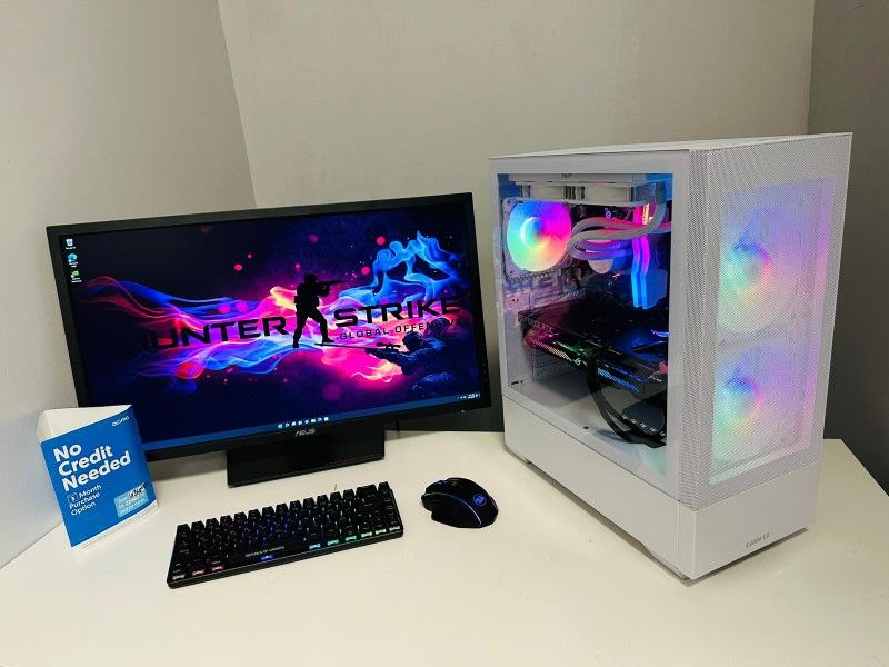 NEW AREA-51 Custom Built Gaming PC Full RGB Set, AMD Ryzen 5/16GB RAM Warranty Included NVIDIA 3060 GPU FINANCE AVAILABLE 