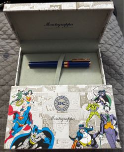 New Superman Montegrappa Rollerball Pen DC Comics