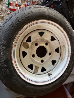 Sport Trail Trailer Tire and Wheel