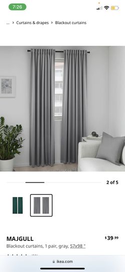 IKEA Curtains Still In Package 
