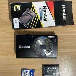 Canon Powershot A2300 Black Digital Camera - Tested Works