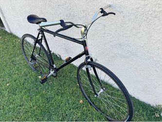 Vintage Lugged Cromoly Steel Single-Speed Bicycle