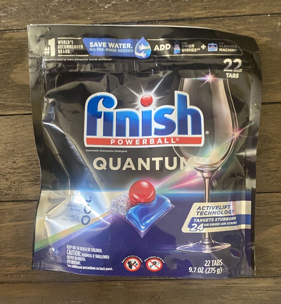 Finish Powerball Quantum Dishwasher Detergent 22 Tabs