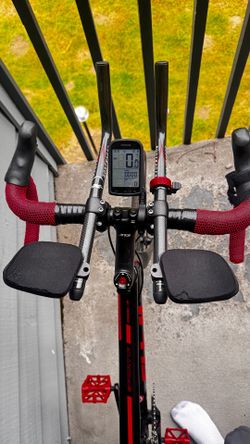 Fuji Sportif 1.3 Disc Bike - Pearl Black/Red Orange