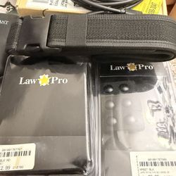 Law Pro Bundle Belt, Inner Belt, Belt Keepers