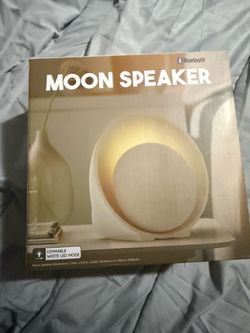 Moon Speaker Bluetooth Speaker with LED Light