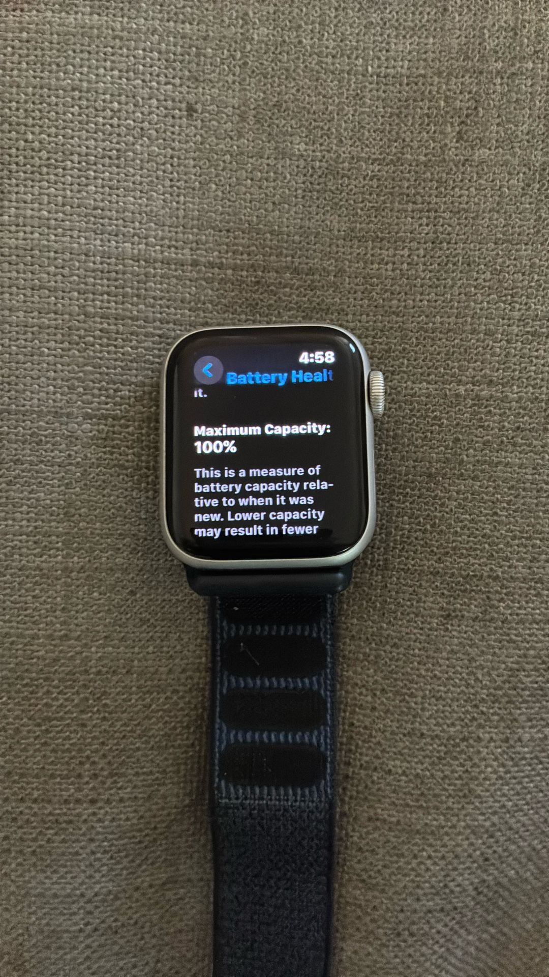 Apple Watch Se 2nd Gen 40mm Silver Wi-Fi