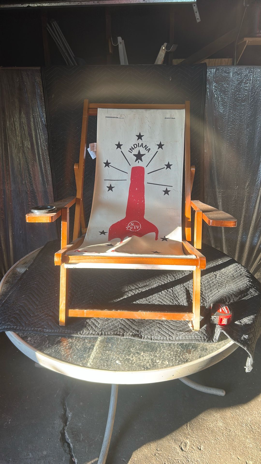 Makers Mark Foldable Chair