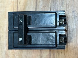 220V 15A Siemens double pole breaker