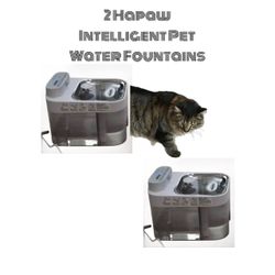 2 Hapaw Intelligent Pet Water Fountains