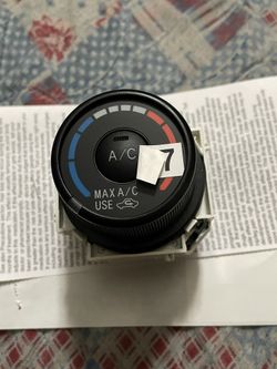 Toyota Corolla 09 climate control 