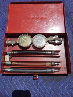 old Snap-on compression testing kit