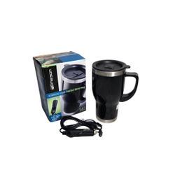Emerson Stainless Steel Heated 14 oz Travel Mug 12V Auto Power adapter - New