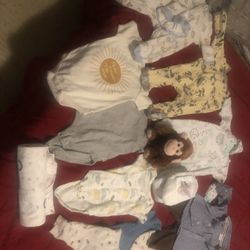 3-6 Month Monkey Bundle Boys