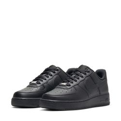 WOMEN Nike Air Force 1 '07 Low Triple Black (DD8959 001 ), Sz 7.5