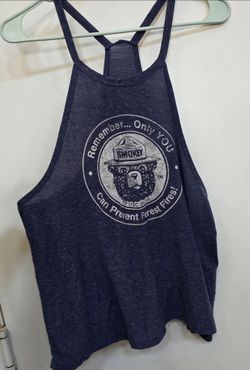 Smokey Bear Racerback Tank Top XL
