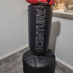 Century Free Standing Heavy Punching Bag With Gloves 
