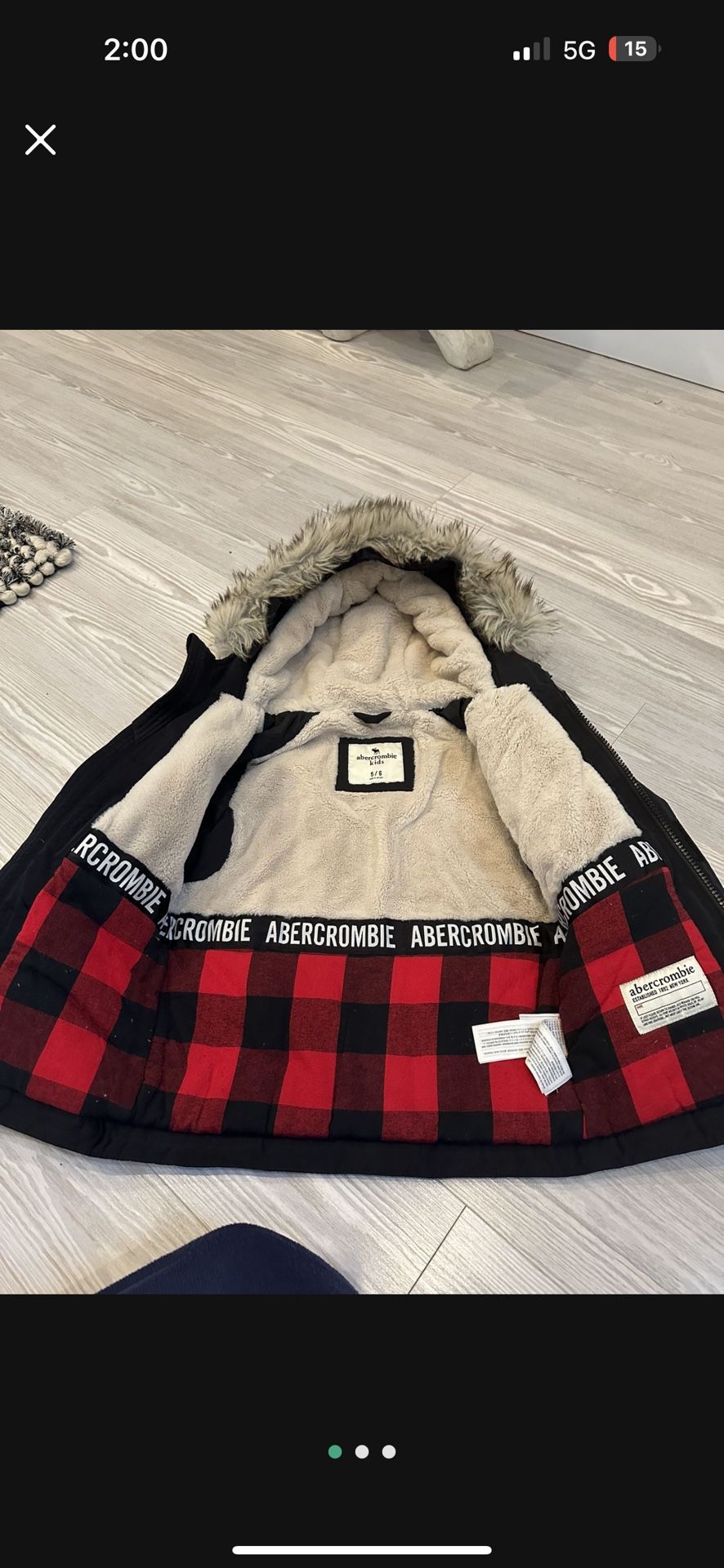 Parka, Coat, Jacket, Very Warm. Boys Or Girls . Very Good Condition. 5-6 Years Old