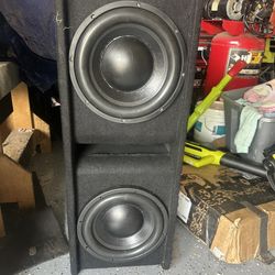 2 12” Subwoofers In Skar Ported Box 