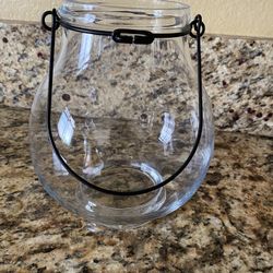 Smith And Hawken Glass Vase Or Candle Holder