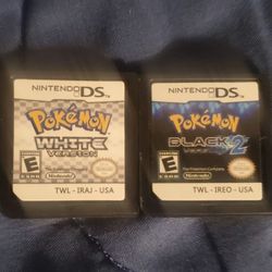 Pokemon White 1 And Black 2 Nintendo DS Video Game Cartridge