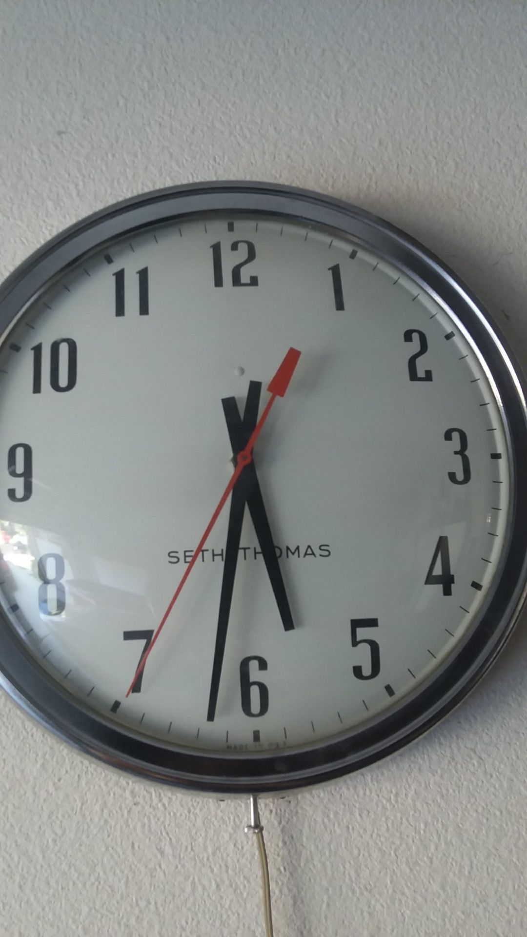 Seth Thomas school clock
