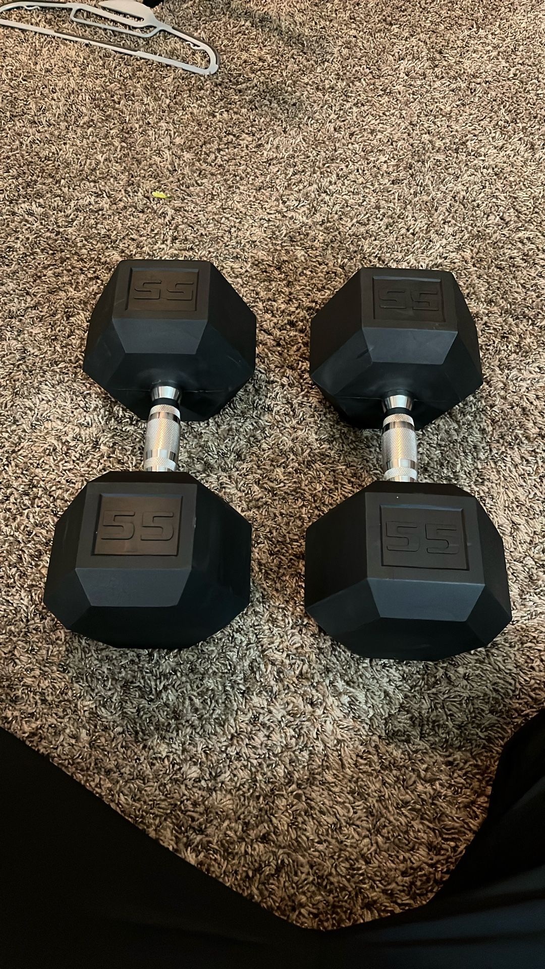 55lb Dumbbell Pair