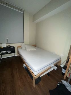IKEA NEIDAN bed & Abrotten mattress