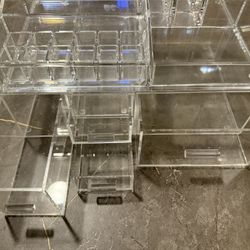 Acrylic Jewelry Organizer Set