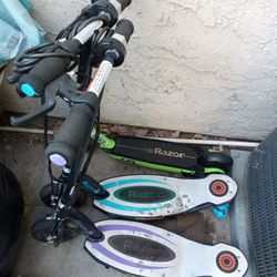 Razor scooters