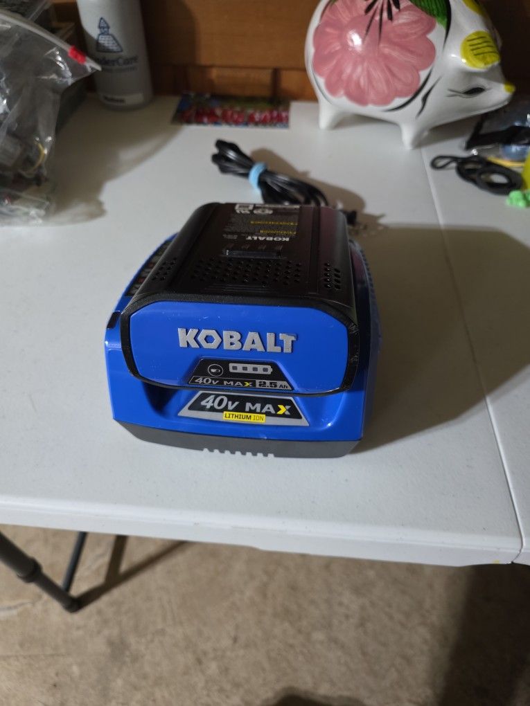 Kobalt 40V Charger and Battery