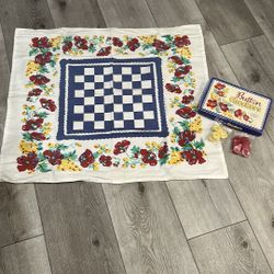 Table Cloth Checkers