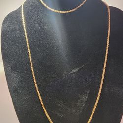 10k Bizmark Bracelet And Necklace Combo