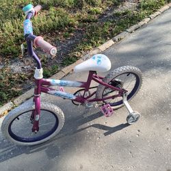 16"  Huffy Girls g sea Star training Wheels Bike