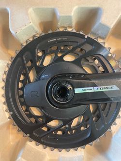 SRAM 48/35 Force chainring w Dub power meter