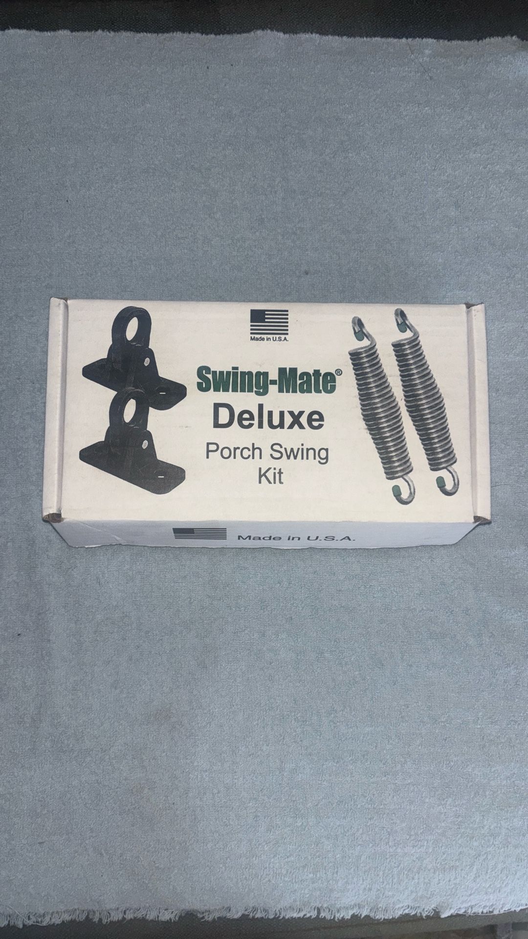 Swing Mate Deluxe Porch Swing Hanging Kit Springs, Hangers, Hardware LEV006-01