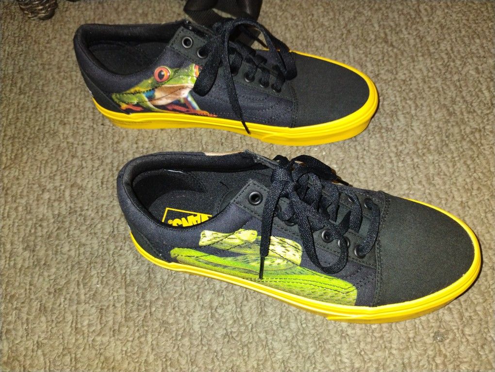 National Geographic Vans (Yellow &Black)