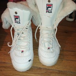 Fila Boots With Fur