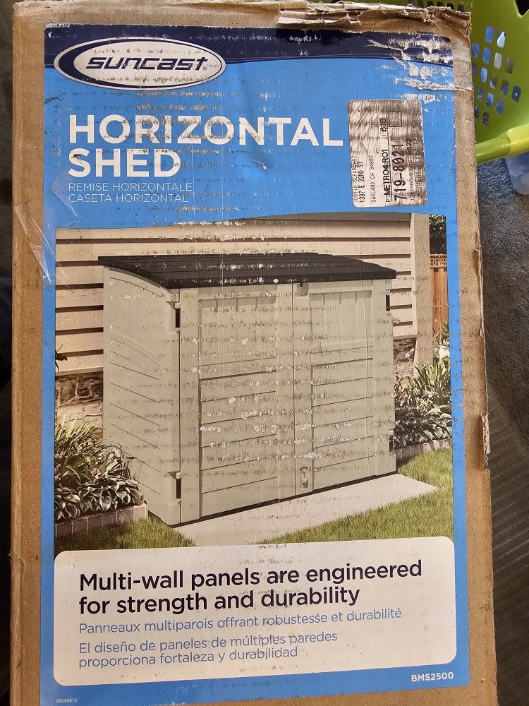 Suncast
Resin Horizontal Storage Shed